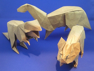 דינוזאור אוריגמי